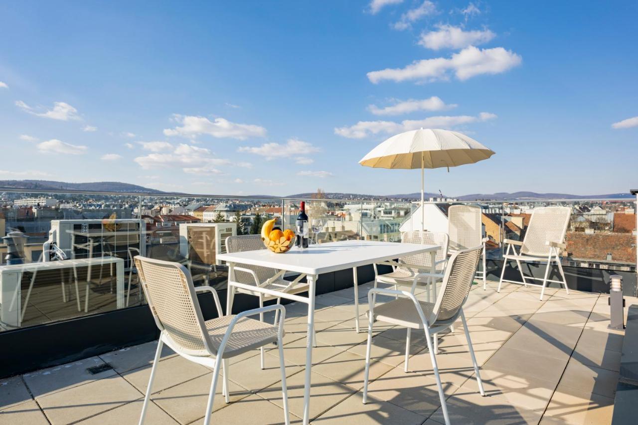 Rooftop Apartments Mit Grosser Terrasse Viena Exterior foto